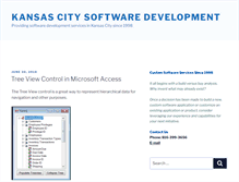 Tablet Screenshot of kansascitysoftwaredevelopment.com